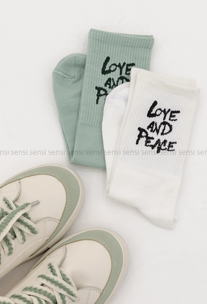 جوراب love ساقدار پنبه کد1005214